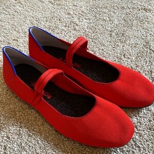 Rothy’s square Mary Janes